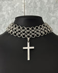 Libertie Cross Choker