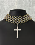 Libertie Cross Choker