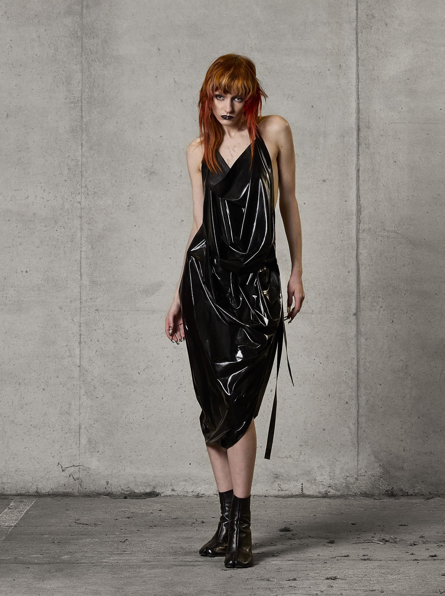 Multi-Way Latex Camisole Dress