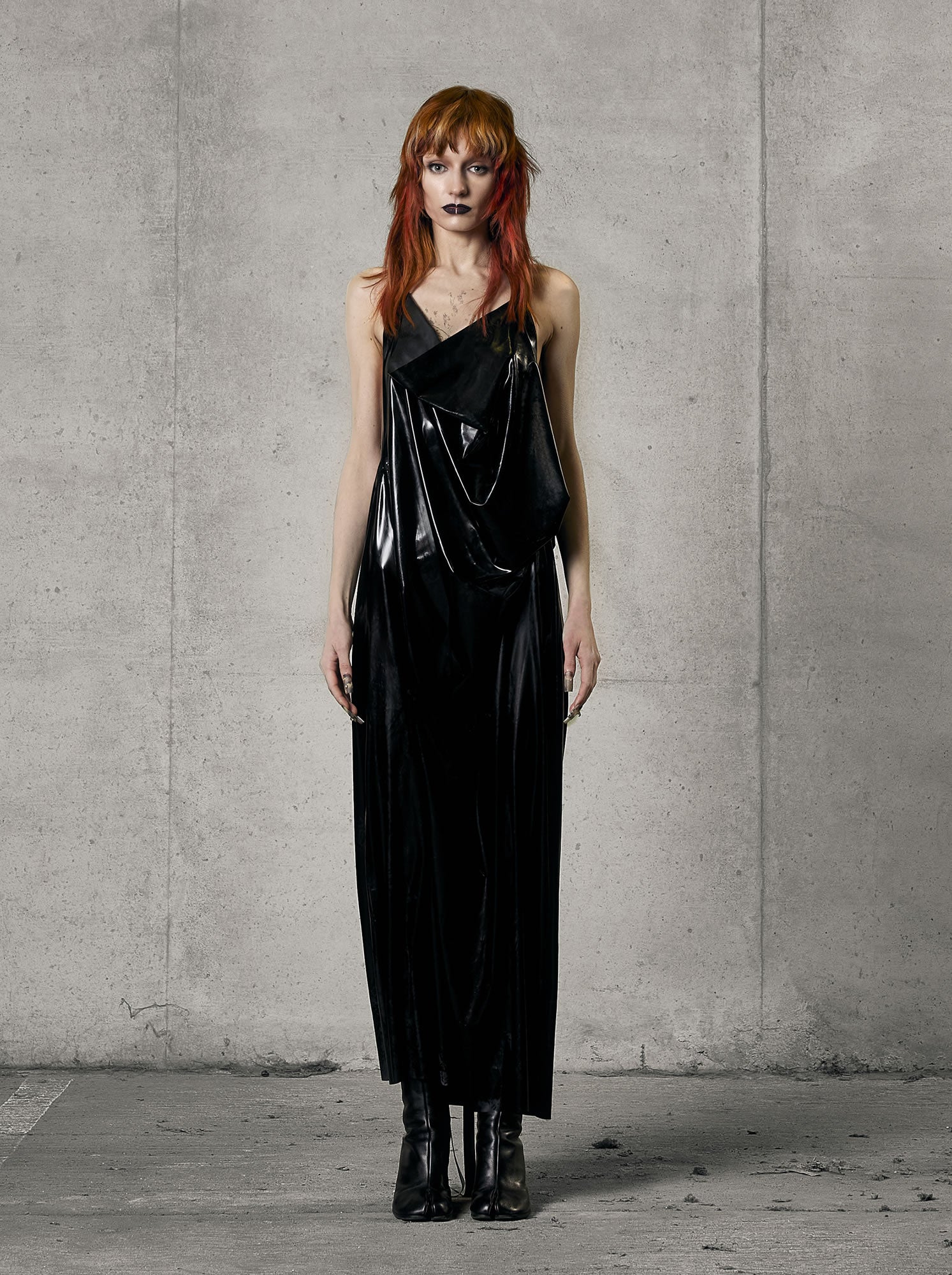 Multi-Way Latex Camisole Dress