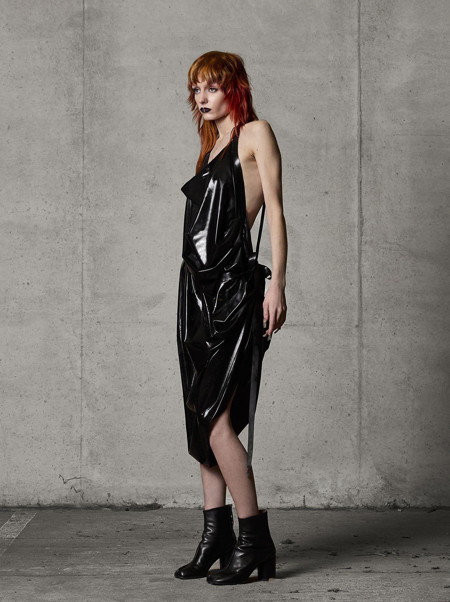 Multi-Way Latex Camisole Dress