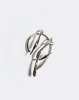 Warp Flower Ear Cuff